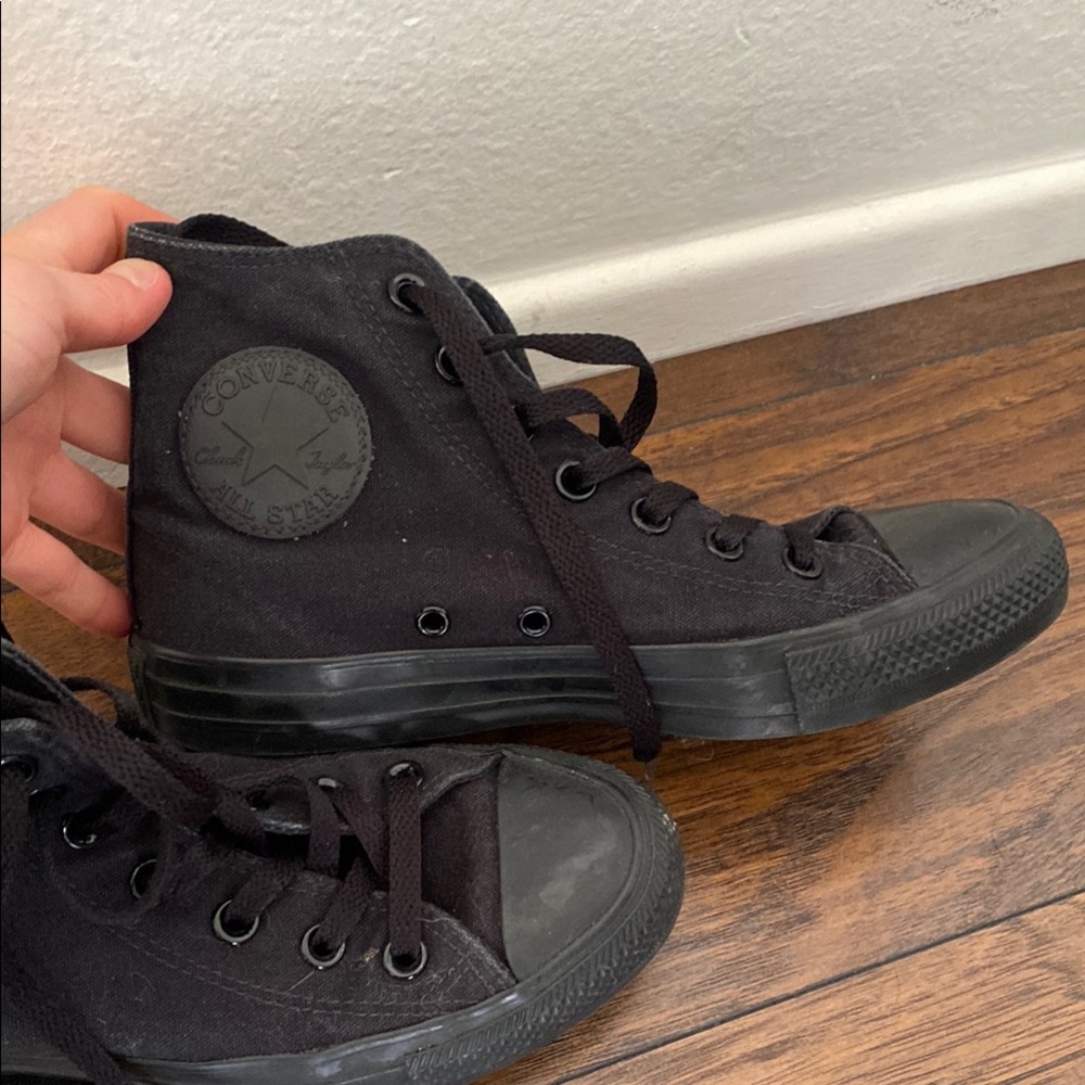 Converse Black High-Top Sneakers